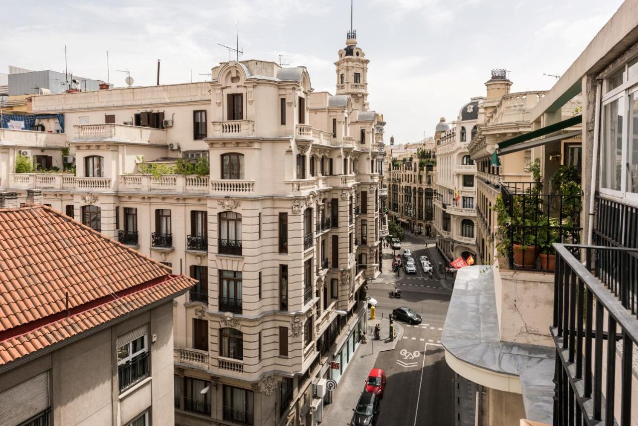 Gran Via Terrace City Center Madrid Exterior photo